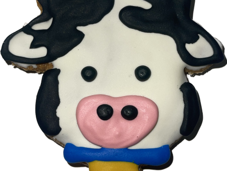 Lucky Biscuit Pet Bakery Farm Friends- Cow Dog Cookie For Discount