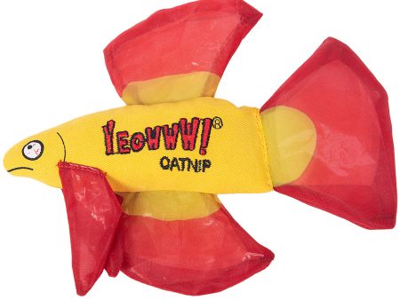 Yeowww! Mo Betta Fish Red Cat Toy Discount