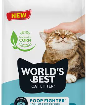 World s Best Cat Litter Multiple Cat Poop Fighter Formula 8lb Bag Online Hot Sale