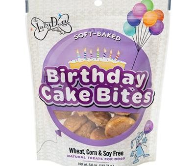 The Lazy Dog Cookie Company Birthday Cake Bites Dog Treats 5oz Bag For Discount