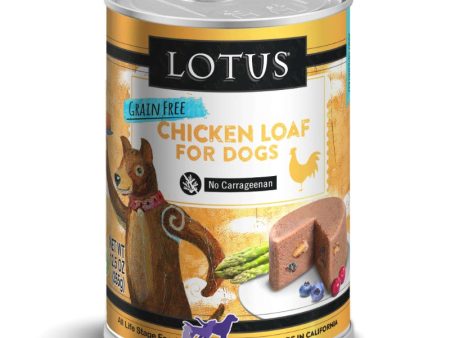 Lotus Wet Dog Food Loaf - Chicken Recipe Hot on Sale