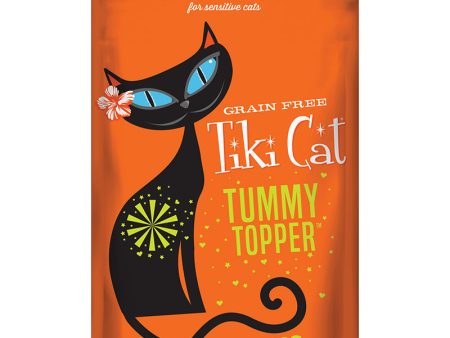 Tiki Cat® Wet Cat Food Tummy Topper Pumpkin & Wheatgrass 1.5oz Pouch Single For Discount