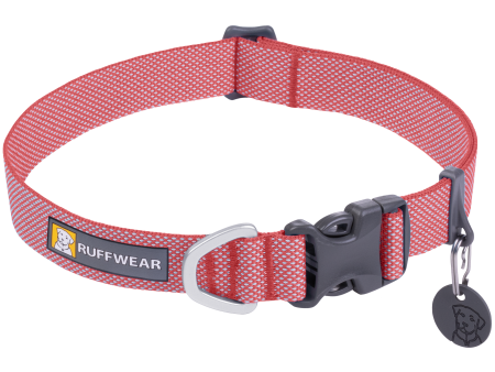 RuffWear Hi & Light™ Dog Collar - Salmon Pink Online now