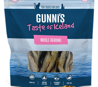 Gunni s Cat Treats Whole Herring 1.5oz bag Sale