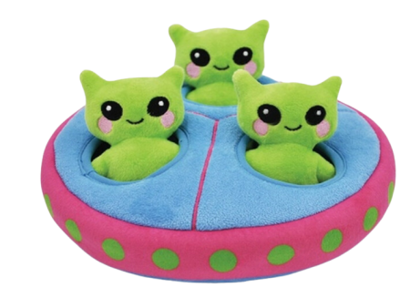 Hugsmart Space Paws - Aliens Interactive Dog Toy Fashion