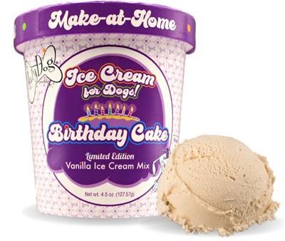 The Lazy Dog Cookie Company Make At Home Birthday Ice Cream Mix for Dogs 4.5oz For Discount