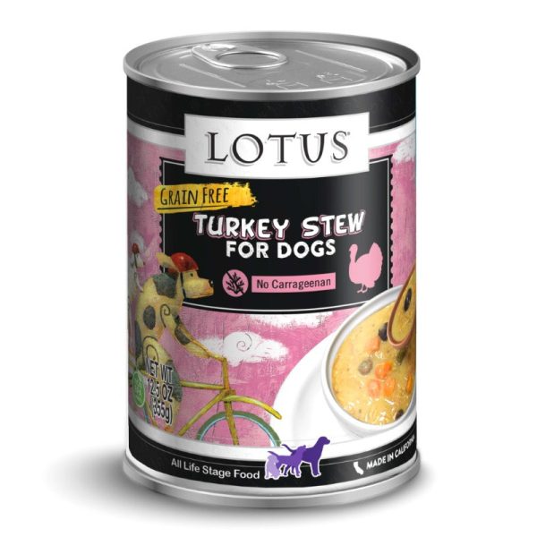 Lotus Wet Dog Food Stews - Turkey Recipe on Sale