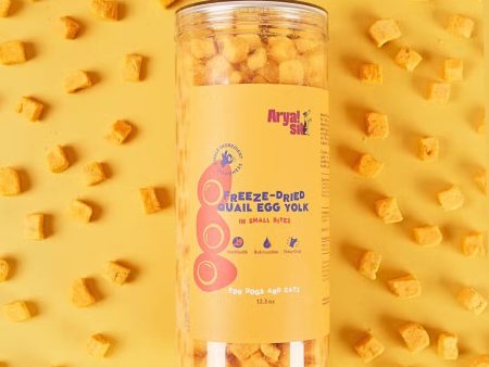 Arya Sits Freeze-Dried Egg Yolk Bites Treats 12.3oz Fashion