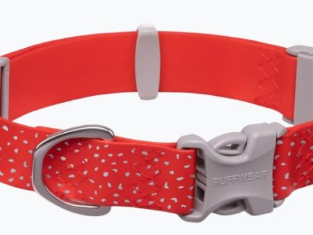 Ruffwear Confluence Waterproof Collar - Red Sumac Sale