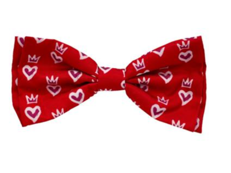 Huxley & Kent King & Queen of Hearts Bow Tie For Discount