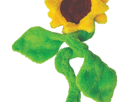 Cycle Dog Duraplush Springy Sunflower Dog Toy Online