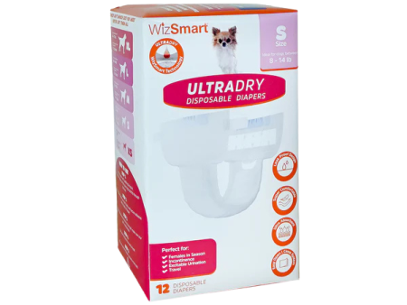 Wizsmart UltraDry Disposable Diapers 12pk - SM Cheap