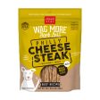 Cloud Star Wag More Bark Less Grain-Free Jerky for Dogs Philly Cheesesteak Beef 10oz Bag Online Sale