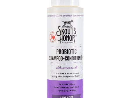 Skout s Honor Probiotic Shampoo & Conditioner - Lavender 16oz on Sale