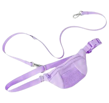 Springer Sling Bag W  Dog Leash - Purple For Sale