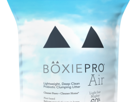 BoxiePro Air™ Lightweight Deep Clean Probiotic Clumping Cat Litter Online Sale