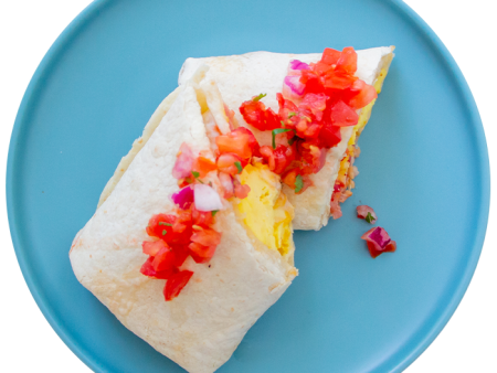 38 - Protein Breakfast Burrito with Pico De Gallo Fashion