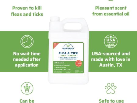 Wondercide Flea & Tick Yard & Garden 16oz Concentrate Supply