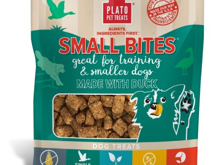 Plato Small Bites Slow Roasted Duck Dog Treats 6oz Bag For Discount