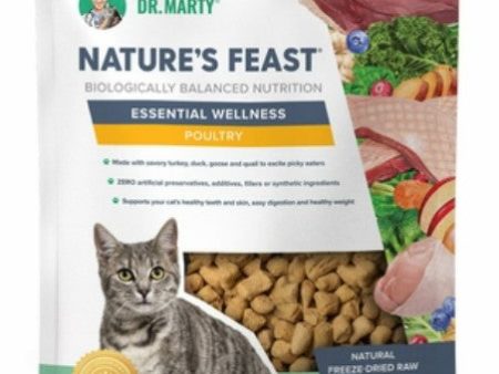 Dr. Marty s Freeze-Dried Cat Food Nature s Feast Essential Wellness- Poultry Online