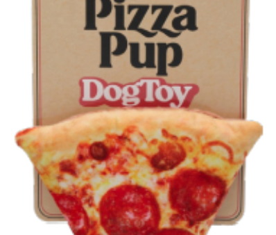 Fab Dog Fast Foodies Pizza Pup Pizza Dog Toy Cheap