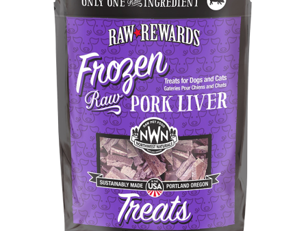 Northwest Naturals Raw Rewards Frozen Dog & Cat Treats Pork Liver 12oz Bag Online Hot Sale