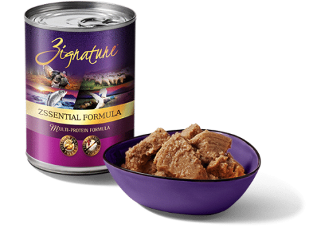 Zignature Wet Dog Food Grain-Free Zssential Formula 13oz Can Single Online Hot Sale