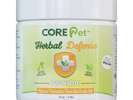 CORE Pet Herbal Defense Powder 4oz Jar Discount