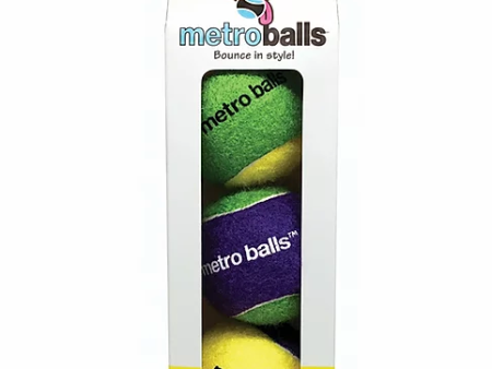 Metro Paws Metro Balls® - Yellow 3ct Sale