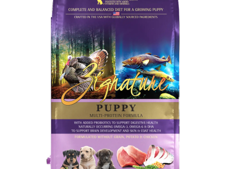 Zignature Dry Dog Food Grain-Free Puppy Formula Online now