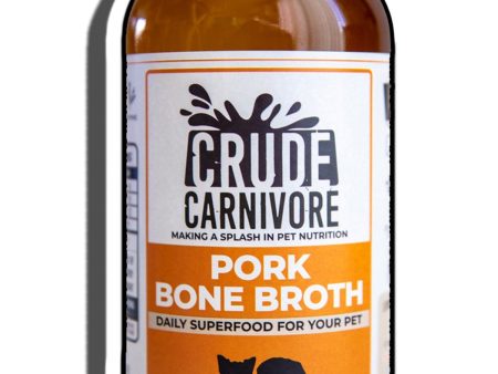 Crude Carnivore Bone Broth - Pork 16oz Online