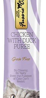 Fussie Cat Purée - Chicken with Duck 4pk 2oz Bag Sale