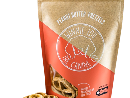 Winnie Lou Peanut Butter Pretzels 4oz Bag Discount