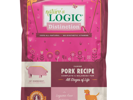 Nature s Logic Distinction Dry Dog Food Pork Recipe Sale