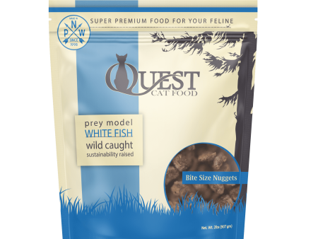 Steve s Quest Frozen Raw Cat Food - Whitefish Diet 2lb Bag For Sale