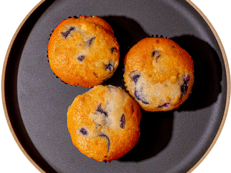 34 - Blueberry Protein Muffins Fashion