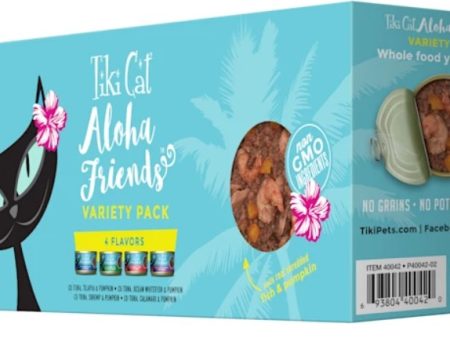 Tiki Cat® Wet Cat Food Aloha Friends™ Variety Pack 3oz Cans 12pk Fashion