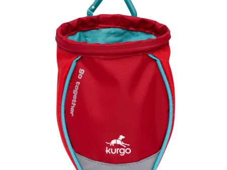 Kurgo Go Stuff It Treat Bag - Red For Discount