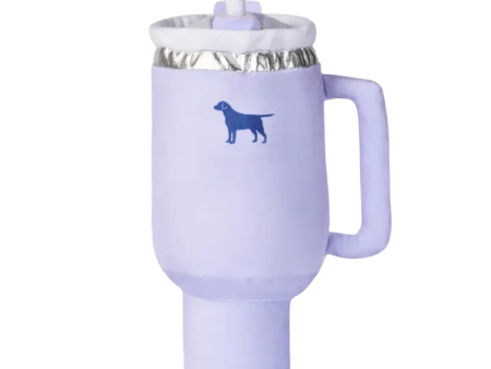 PUPROAR Pup Cup Tumbler Plush Dog Toy - Lavender Purple Sale