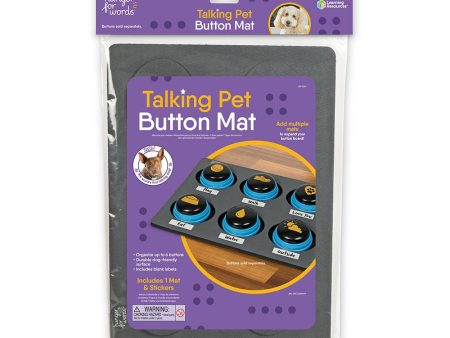 Brightkins Hunger for Words Dog Button Mat Discount