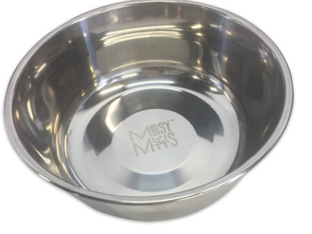 Messy Mutts Stainless Steel Replacement Bowl MED 1.5 cups Supply