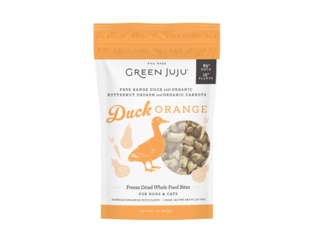 Green Juju Freeze-Dried Whole Food Bites - Duck Orange Online Sale