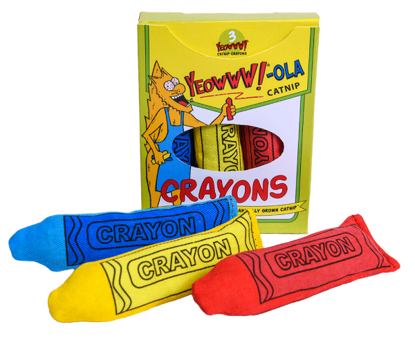 Yeowww! Crayon 3pk Cat Toy Online Sale