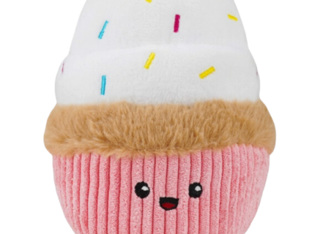 Hugsmart Pooch Sweets - Cupcake Plush Dog Toy Cheap