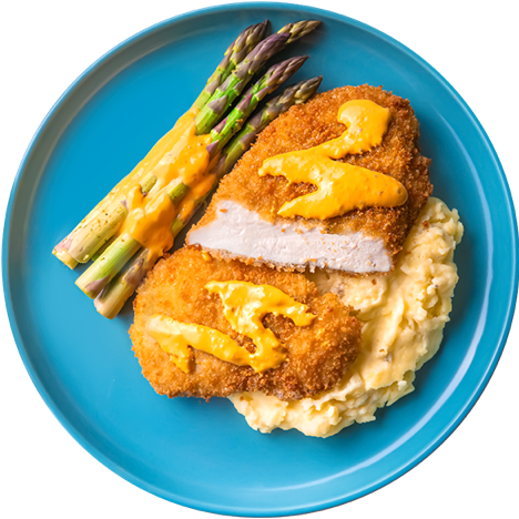 05 - Romano Crusted Chicken with Mashed Potatoes Online now