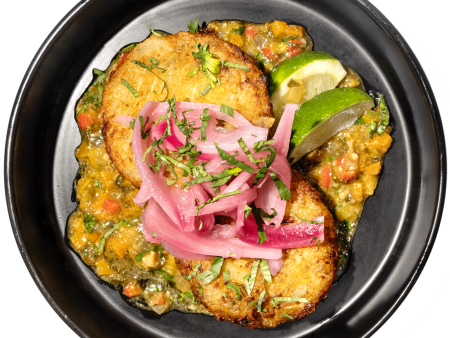 30 - Vegan Mofongo with Mojo Sauce and Pickled Red Onion (GF) For Cheap