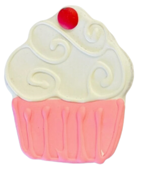 Lucky Biscuit Pet Bakery - Celebration - Pink Pupcake Dog Cookie Fashion