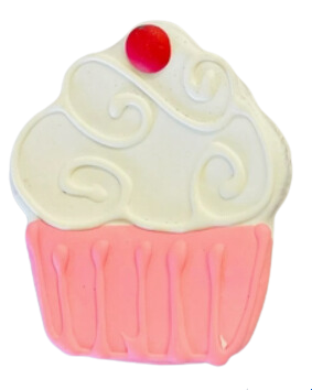 Lucky Biscuit Pet Bakery - Celebration - Pink Pupcake Dog Cookie Fashion