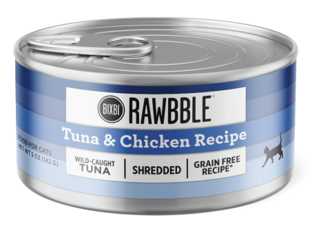 Bixbi RAWBBLE® Wet Cat Food Shredded Tuna & Chicken Recipe Online now