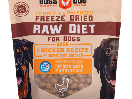 Boss Dog Freeze-Dried Complete Raw Chicken Nuggs 12oz Bag Online Hot Sale